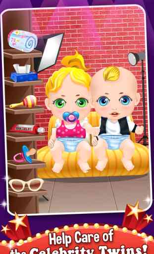 Mommy's Celebrity New Born Twins Doctor - newborn babies salon games! 4