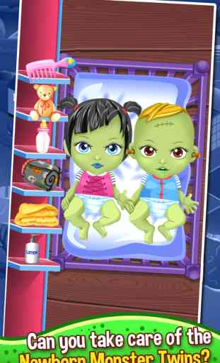 Monster Mommy's Newborn Pet Doctor - my new born baby salon & mom adventure game for kids 1