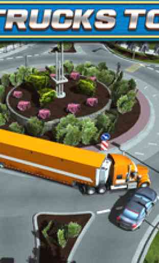 Monster Trucker Parking Simulator Game - Real Car Driving Test Run Sim Racing Games 2