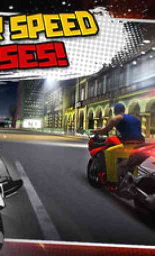 Motor-Bike Drag Racing Hero - Real Driving Simulator Road Race Rivals Game 1