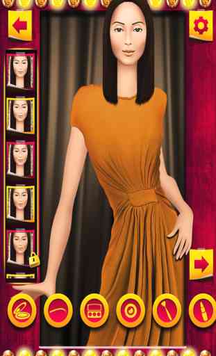 Movie Star Makeover – convert the girl next door to a beauty contest wining hot chic glamor star – A high fashion free kids girls Game 3