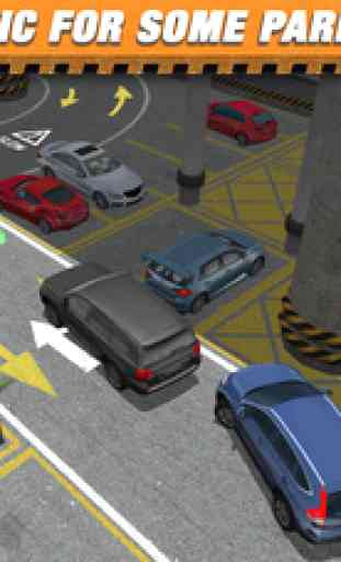 Multi Level 2 Car Parking Simulator Game - Real Life Driving Test Run Sim Racing Games 3