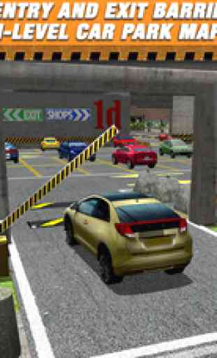 Multi Level 2 Car Parking Simulator Game - Real Life Driving Test Run Sim Racing Games 4