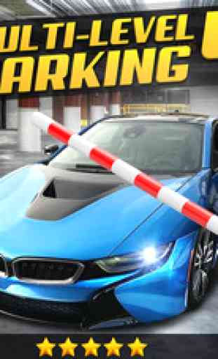 Multi Level 4 Car Parking Simulator a Real Driving Test Run Racing Games 1
