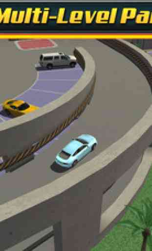 Multi Level 4 Car Parking Simulator a Real Driving Test Run Racing Games 3