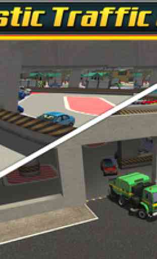 Multi Level 4 Car Parking Simulator a Real Driving Test Run Racing Games 4
