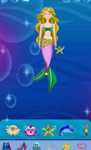 My Mermaid Dress Up World - A Little Salon Game For Girls FREE 1