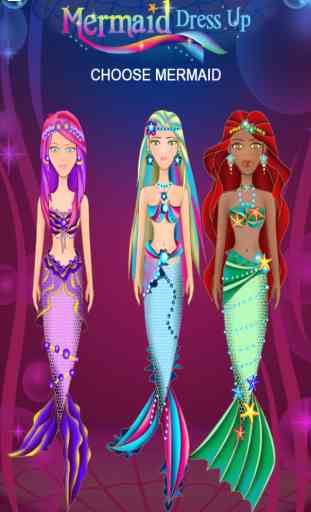 My Mermaid Dress Up World - A Little Salon Game For Girls FREE 2