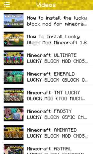 Lucky Block Mod for Minecraft PC Edition - Pocket Guide 4