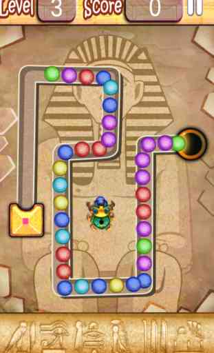 Luxor Bubble Shooter: Trouble Dragon World Story 2