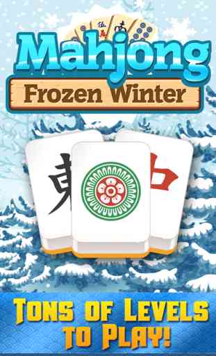 Mahjong Frozen Winter - Best Majong Puzzle Deluxe 1