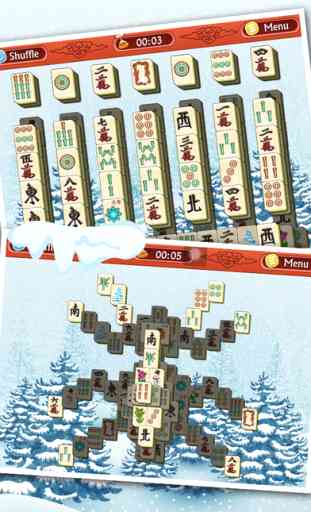 Mahjong Frozen Winter - Best Majong Puzzle Deluxe 3