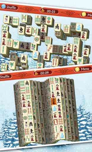 Mahjong Frozen Winter - Best Majong Puzzle Deluxe 4