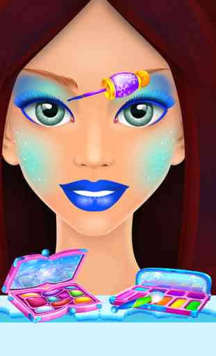 Make-Up Touch : Frosty Edition - Christmas Games 2