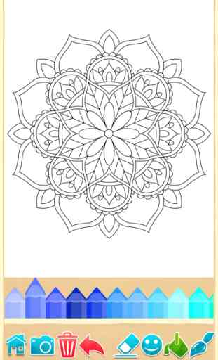 Mandala Coloring Pages Game 4