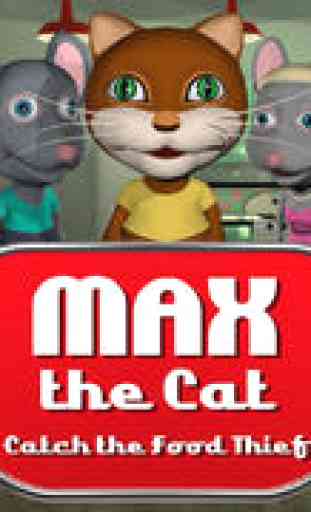 Max the Cat - Catch the Food Thief 2