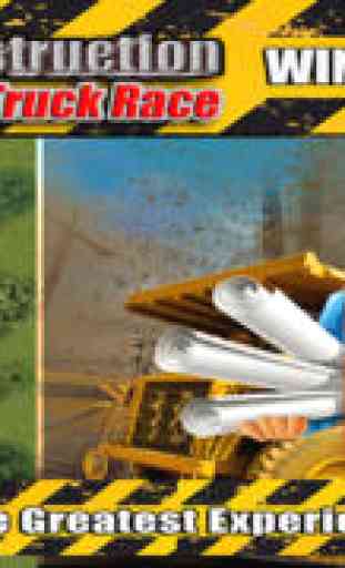 Mega Construction Truck Race Free : Big Tractor Racing Sim 3