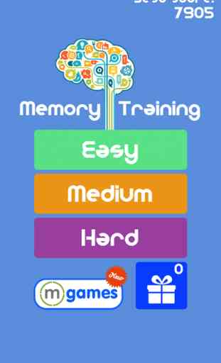 Memory Training with mPOINTS 1