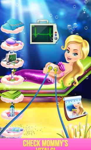 Mermaid Baby Hospital - Crazy Doctor Salon & Spa 3