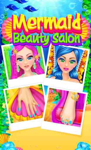 Mermaid Beauty Salon - Makeup & Makeover Kids Game 1