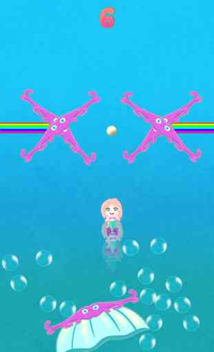 Mermaid Dash Up! - Pinky Fin's Bubble Swim 4