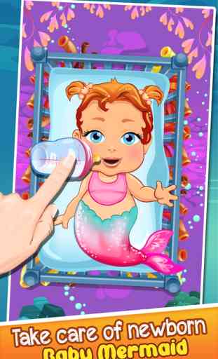 Mermaid Doctor Salon Baby Spa Kids Games 3