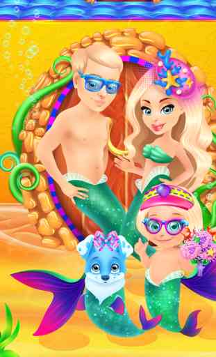 Mermaid Life - Family Story & Dressup Girls Games 2