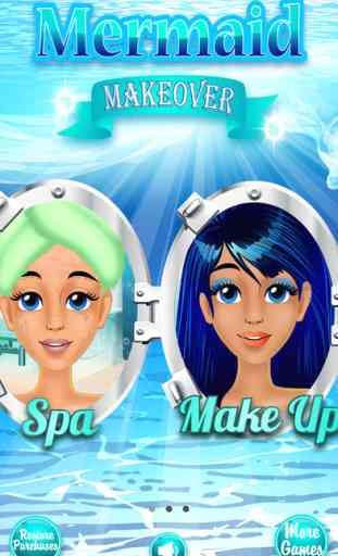 Mermaid Makeover Salon - Makeup & Spa Girls Games 1