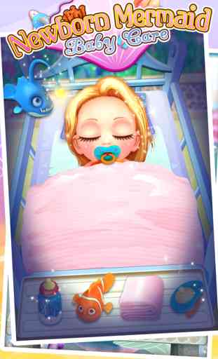 Mermaid's Newborn Baby Doctor - kids game & new baby 2