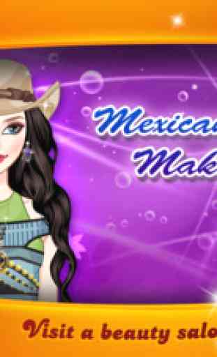 Mexican Girl Makeup Salon - Dressup game for girls 2