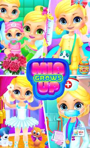 Mia Grows Up - Baby Care Games & Kids Life Story 1