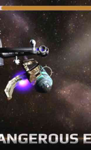 Military Spaceship 3D - Space Collision Deluxe 2