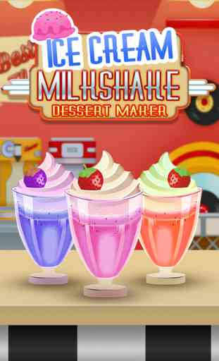 Milkshake Maker Ice Cream Cooking for Kids / Girls 1