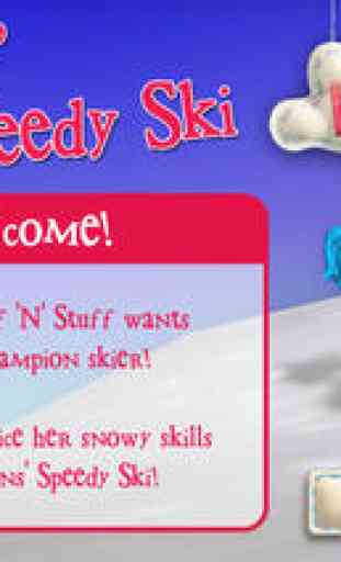Mittens' Speedy Ski 1