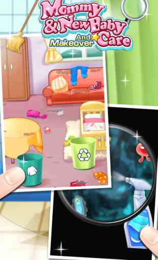 Mommy’s Little Helper - Newborn Baby Room Cleaning game 2