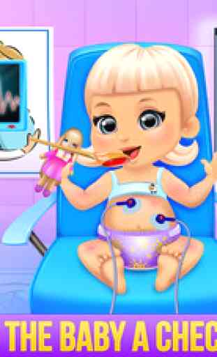 Mommy's New Baby Girl 2 - Girls Salon & Kids Games 4