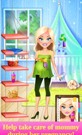 Mommy's New Baby - Kids Salon Makeup & Girls Games 2