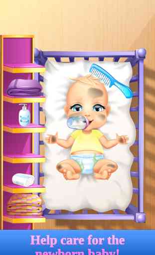 Mommy's New Baby - Kids Salon Makeup & Girls Games 4