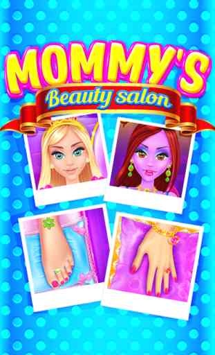 Mommys Beauty Salon - Makeup, Dressup & Kids Games 1
