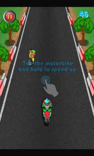 Moto Race Bike - Race with Motorcycle Rider Speeding Through Highway 2