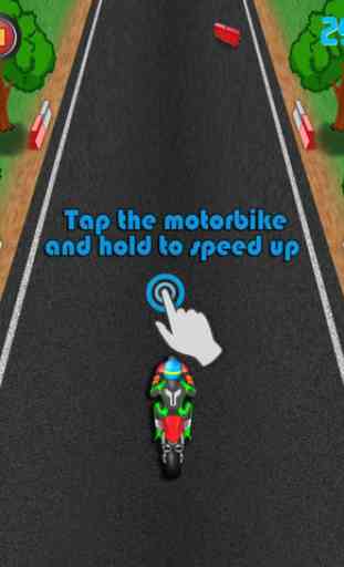 Moto Race Bike - Race with Motorcycle Rider Speeding Through Highway 4