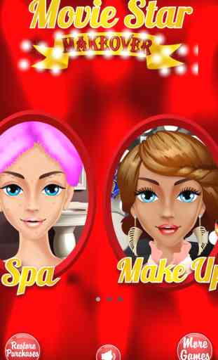 Movie Star Makeover - Makeup & Salon Girls Games 1