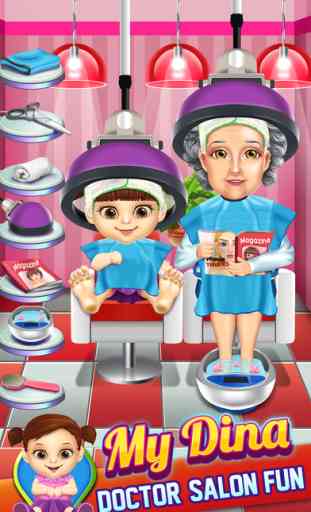 My Dina Salon Doctor Kids Games (Girls & Boys) 1