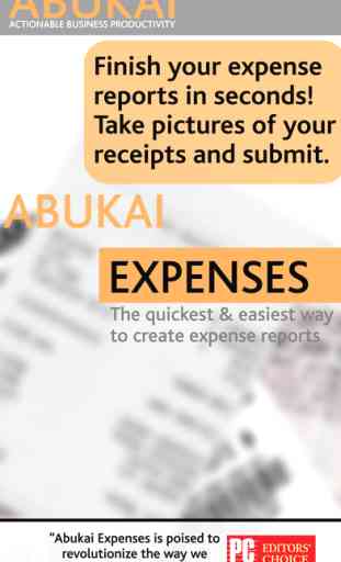 Expense Reports, Receipts, Invoices & Business Expenses with ABUKAI 1