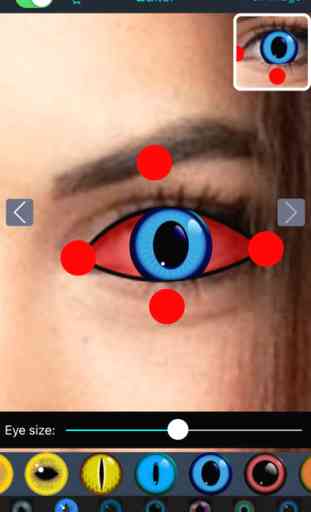 Eye Color Changer Editor - Makeup Red Eye Remover 4