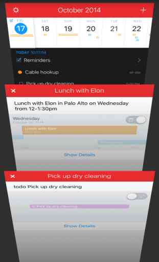Fantastical 2 for iPhone - Calendar and Reminders 2