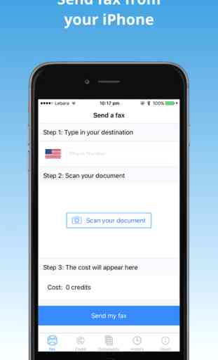 FAX - Send Fax for iPhone or iPad - (Fax App) 1