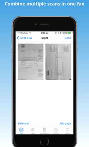 FAX - Send Fax for iPhone or iPad - (Fax App) 4