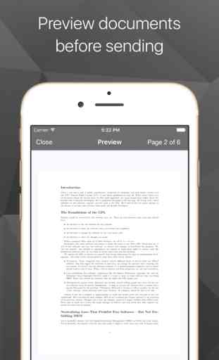 FAX - send fax from iPhone or iPad app online 3