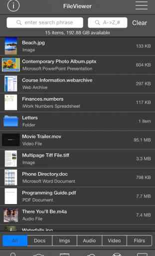 FileViewer USB for iPhone 1